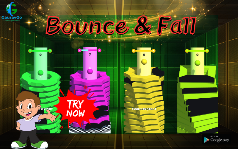 Bounce And Fall Gameplay