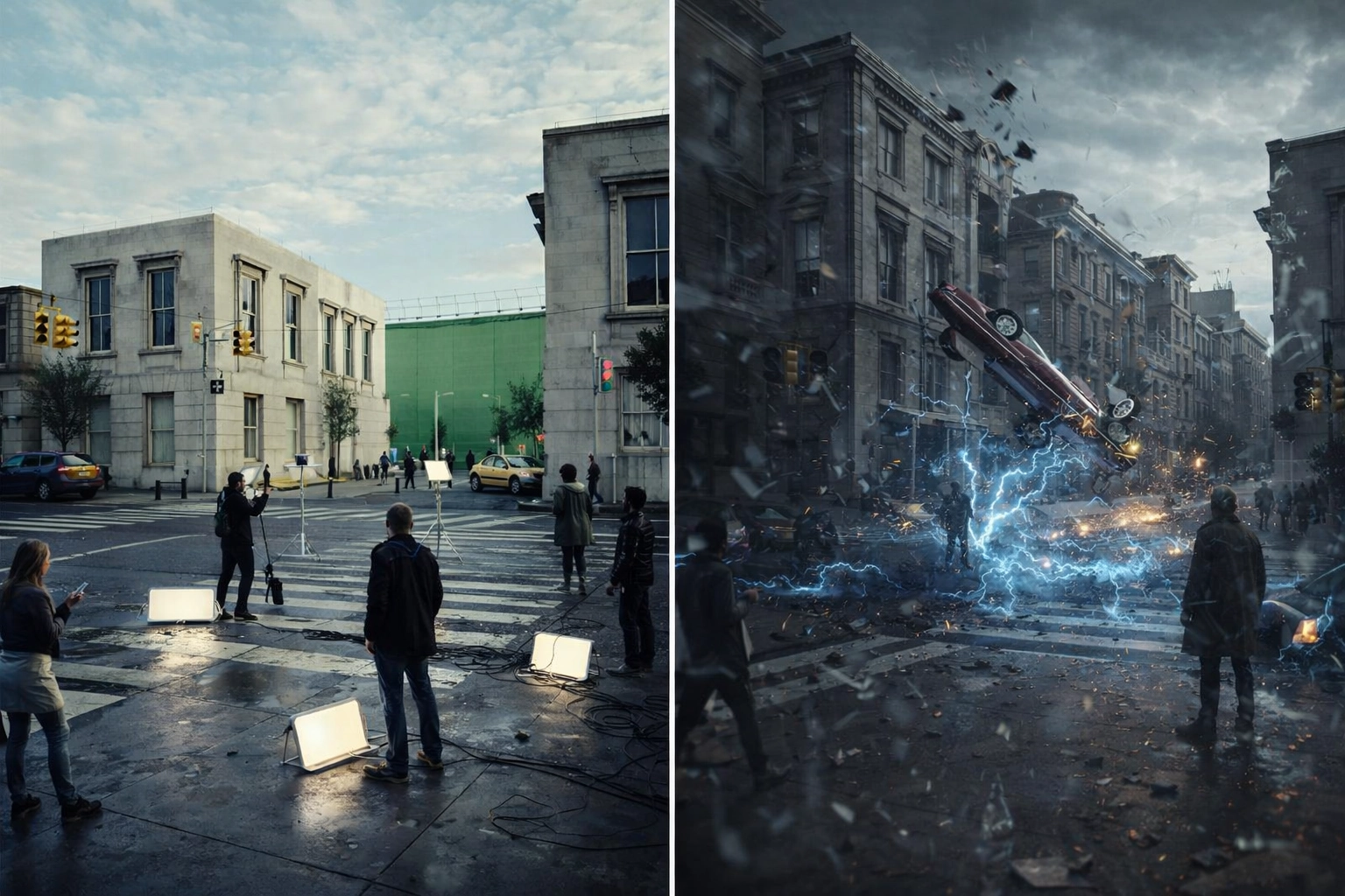 Custom visual effects and cinematic VFX created with Blender